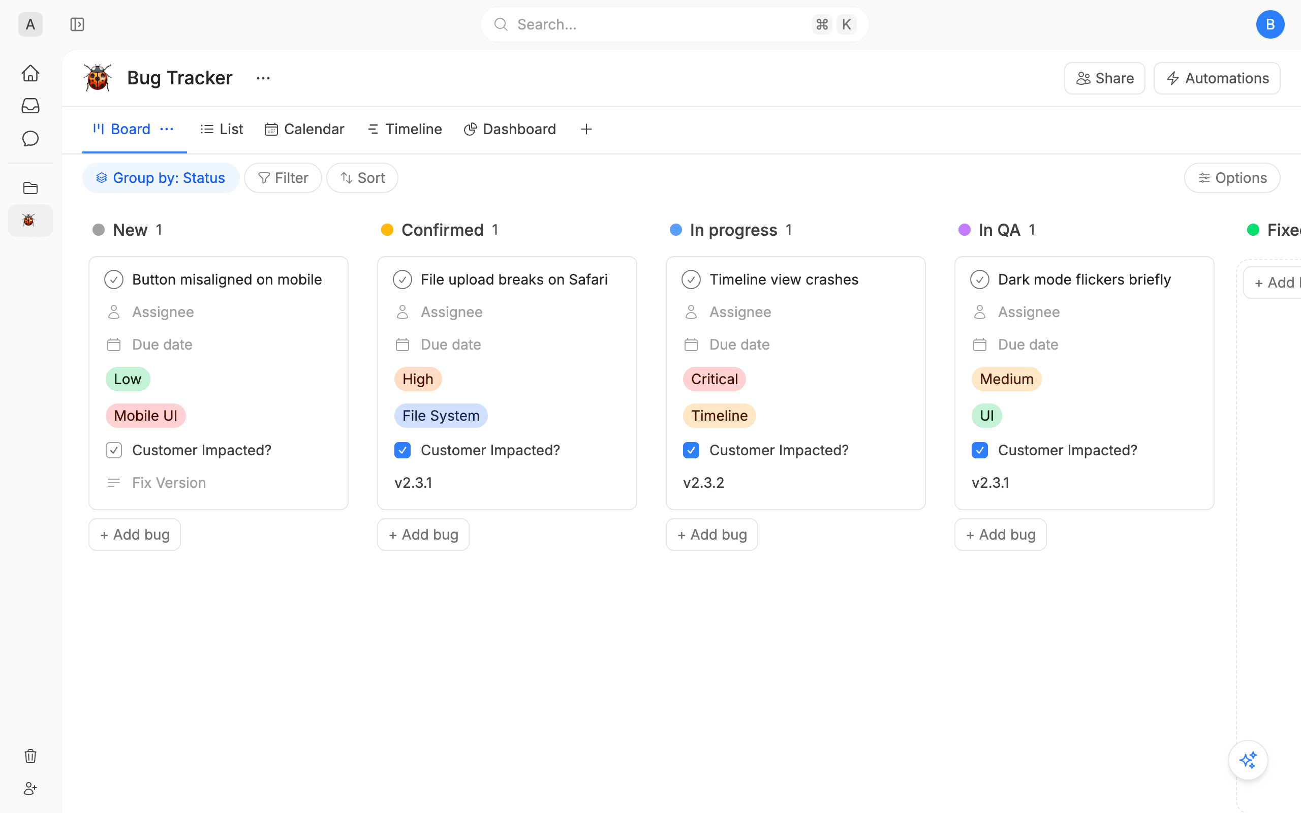 Bug Tracker