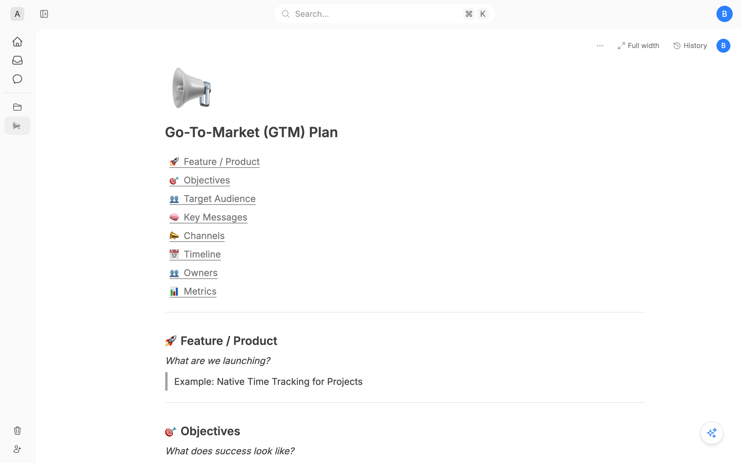 Go-To-Market (GTM) Plan