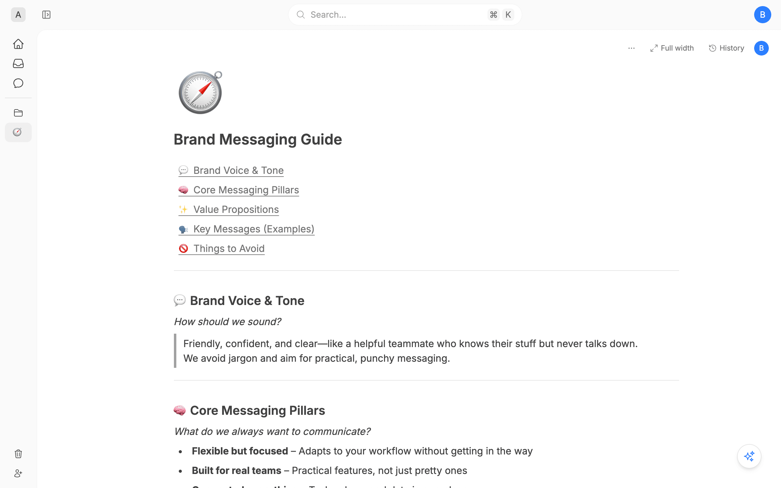 Brand Messaging Guide