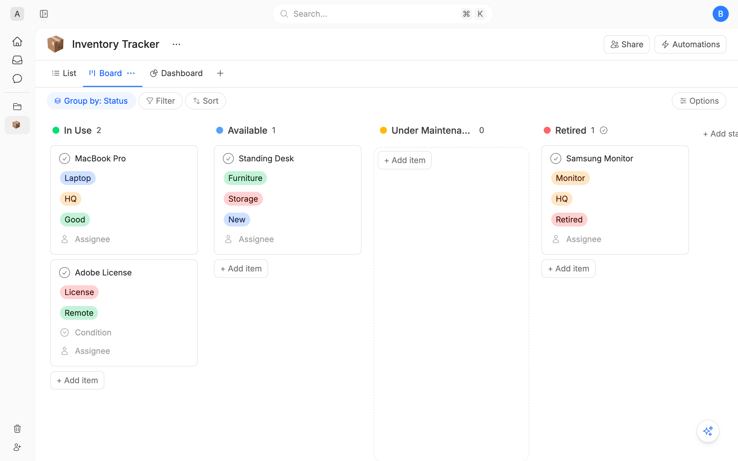 Inventory Tracker