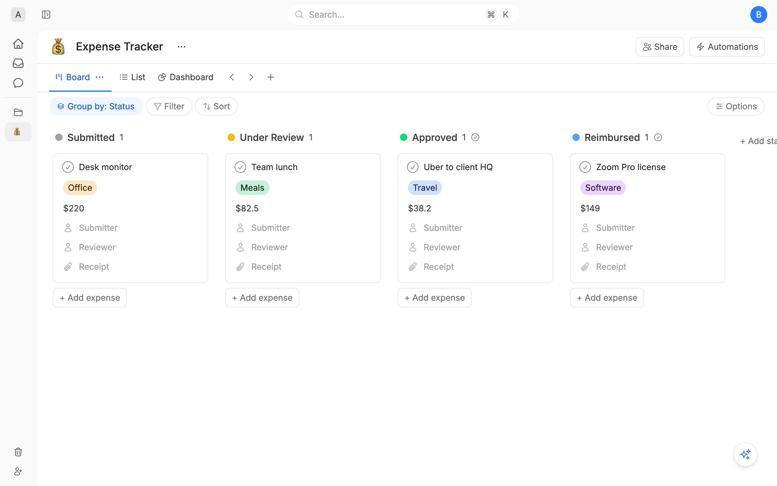 Expense Tracker